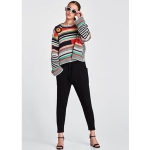 Zara Knit Black Joggers
